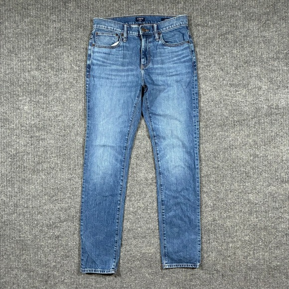 J.CREW Other - J. Crew Flex Mens Jeans Size 29x32 Blue Denim Slim Stretch Casual Low Rise